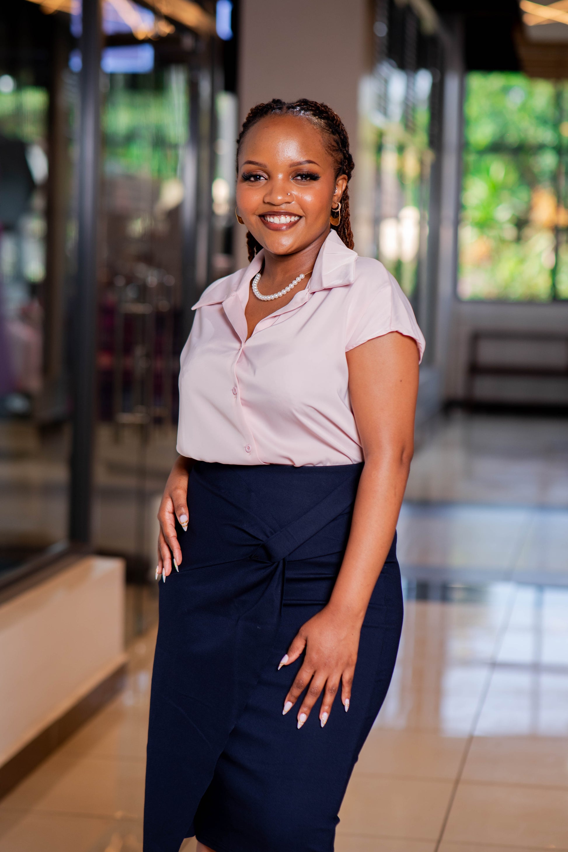 ASSYMETRICAL PENCIL SKIRT